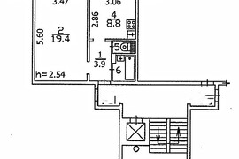 Адасько, 2А - 1 комн. кв-ра 35,6м2